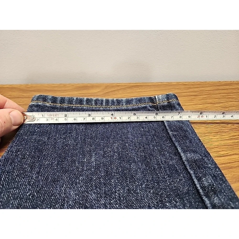 Calvin Klein Women's Omega Rinse Wash Blue‎ Denim Sz 14 Jeans 100% Cotton ~ VG